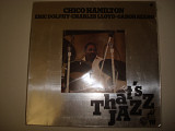 CHICO HAMILTON-Thats jazz 1976 Germ Bop, Cool Jazz