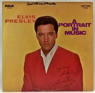 Elvis Presley (A Portrait In Music) 1970. (LP). 12. Vinyl. Пластинка. Germany.