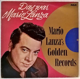Mario Lanza (Das War Mario Lanza. Golden Records) 1949-59. (LP). Пластинка. Germany.