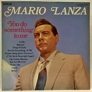 Mario Lanza ‎ (You Do Something To Me) 1958. (LP). 12. Vinyl. Пластинка. England.