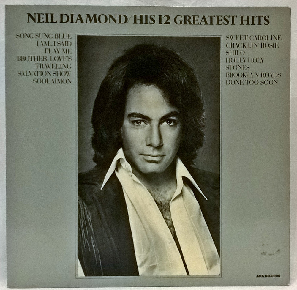 Neil Diamond (His 12 Greatest Hits) 196674. (LP). 12. Vinyl.