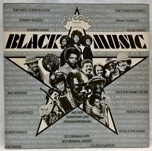 J. Hendrix, G. Gaynor, J. Brown- Black Music. 20 Original Hits. 1960-74. Пластинка. Germany.