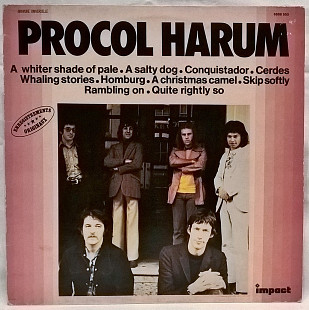Procol Harum ‎ (Greatest Hits) 1967-73. (LP). 12. Vinyl. Пластинка. France.