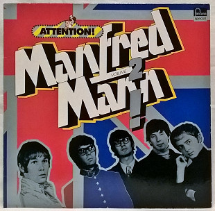 Manfred Mann ‎- Attention! Manfred Mann! Vol. 2 - 1966-68. (LP). 12. Vinyl. Пластинка. Germany.