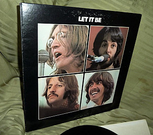 The Beatles Let It Be 1970 Apple US AP-34001 EX / EX