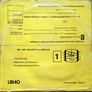 UB40 – Signing Off (2LP)