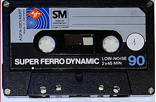 Аудиокассета Agfa Super Ferro Dynamic 90+6