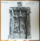 Brahms (Брамс) – Orgelwerke. Christoph Albrecht/ 1979/ GDR