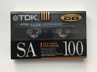 Аудиокассета TDK SA 100 1991