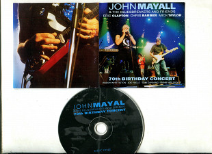 Продаю 2 CD’s John Mayall & The Bluesbreakers “70th Birthday Concert” – 2003 With Friends – Eric Cl