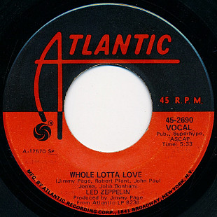Led Zeppelin ‎– Whole Lotta Love