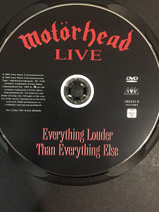 DVD - Motörhead live- Everything louder than everything else