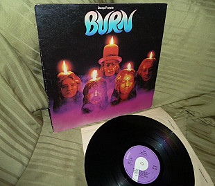 Deep Purple BURN 1974 EMI Purple UK TPS 3505 EX - / VG ++