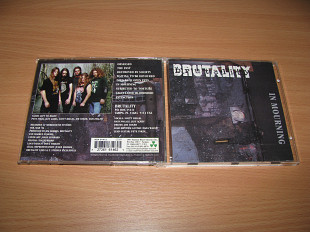 BRUTALITY - In Mourning (1997 Nuclear Blast 1st press, USA)