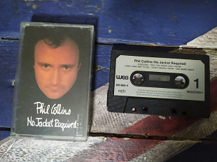 Phil Collins no jacket required кассета Германия