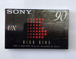 Аудиокассета Sony UX 90 1996