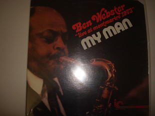 BEN WEBSTER-My man Live At Montmartre 1973(76) USA Запечатан