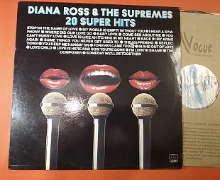 Diana Ross & The Supremes ‎– 20 Super Hits / Motown ‎– 523028, Vogue ‎– 523028, France