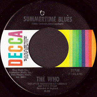 The Who ‎– Summertime Blues