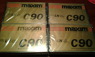 Аудио кассеты MAXIM LN 90