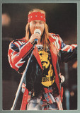 Открытка Axl Rose (Guns N' Roses), пр-во Англия