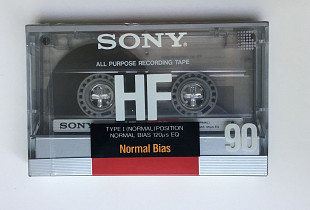 Аудиокассета Sony HF 90 1988