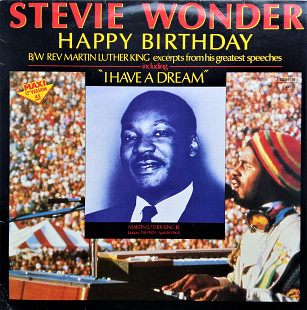 Stevie Wonder Happy Birthday Maxi Sigle 45RPM