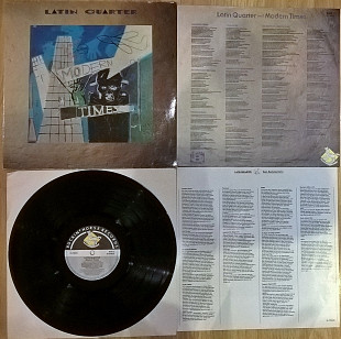 Latin Quarter ‎ (Modern Times) 1985. (LP). 12. Vinyl. Пластинка. Germany.