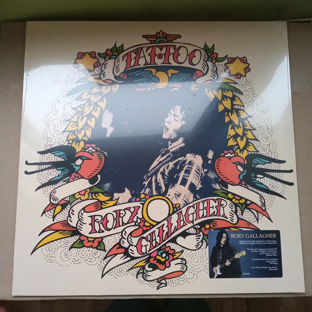 Rorry Gallagher Tattoo, 1973. Винил, Пластинка, Vinyl, Вініл