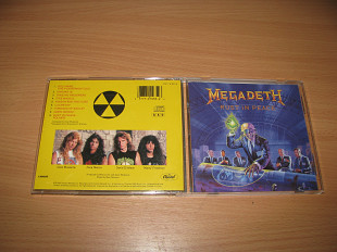 MEGADETH - Rust In Peace (1990 Capitol 1st press, USA)