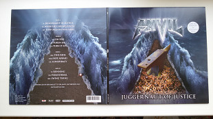 Anvil «Juggernaut Of Justice» 2011 (Germany, 2-LP, синий винил)
